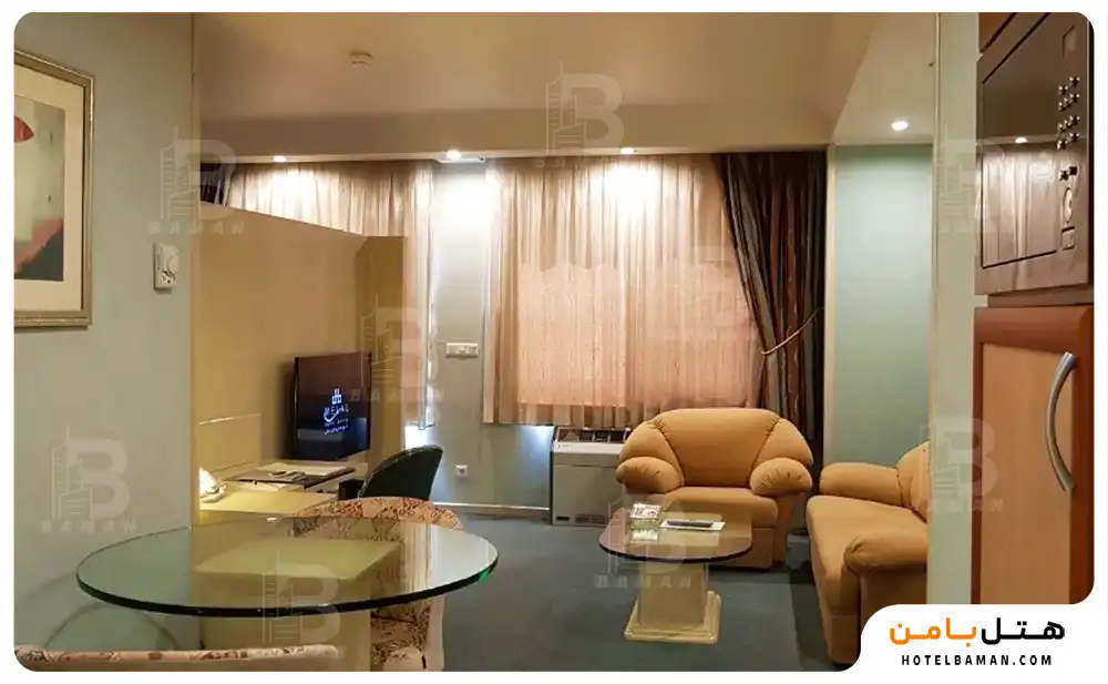 آپارتمان دو خوابه دو نفره (اقامت با صبحانه)